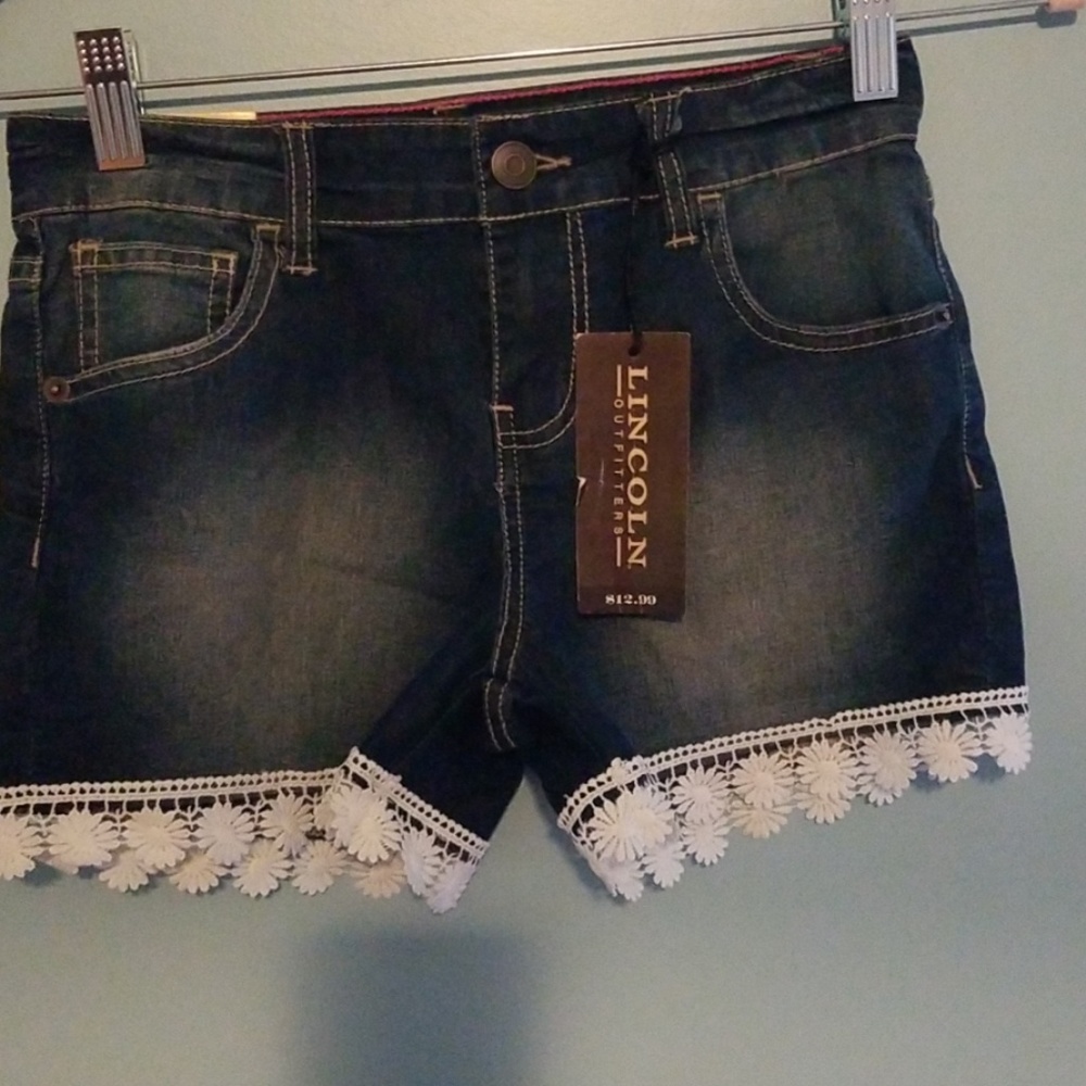Adorable Jean shorts!